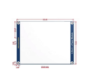 Modulo di visualizzazione in carta E-Ink da 4.2 pollici con interfaccia SPI - Product Image 4