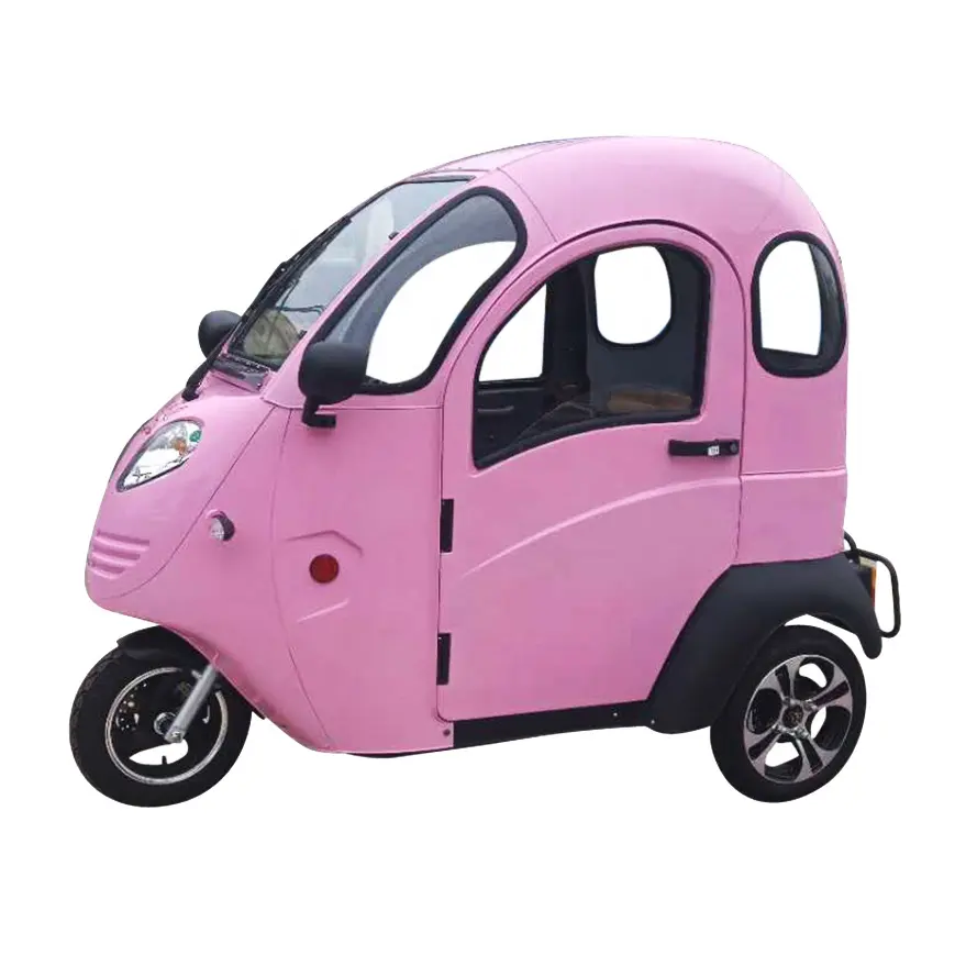 cheap EEC COC three wheeler electric tricycle mobility scooter with roof adults