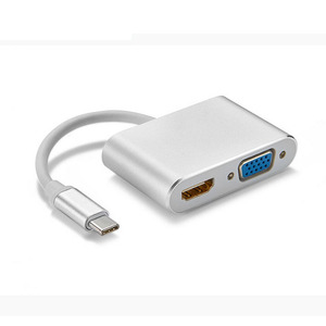 <strong>USB</strong> C to HDMl <strong>VGA</strong> Adapter <strong>USB</strong> Type-C Hub with 4K HDMl 1080P <strong>VGA</strong> - Product Image 3