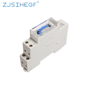 SUL180a Zeit schalter Mechanischer Zeit schalter 24 Stunden Programmier barer Timer 16A Zeit 220V 16A 24 H 8 Einstellungen Handbuch/Auto Controller