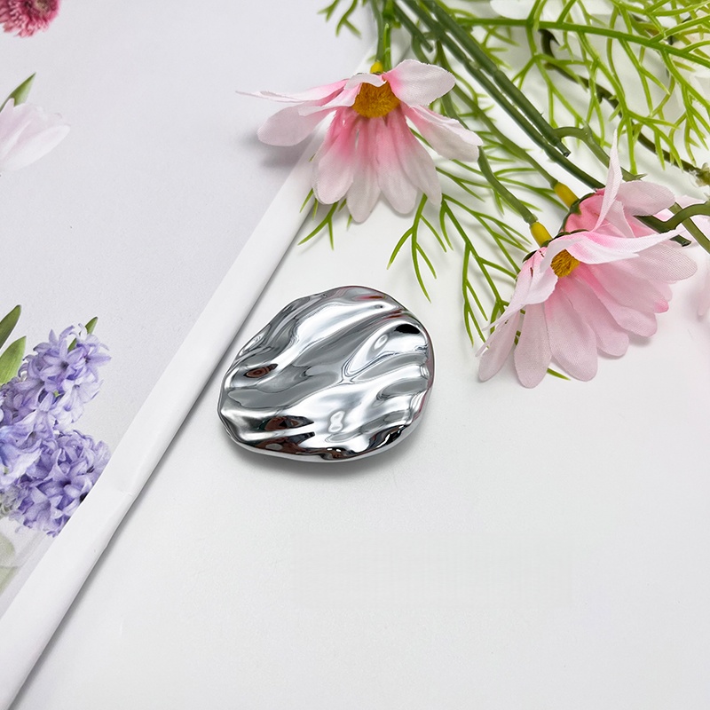 shiny silver