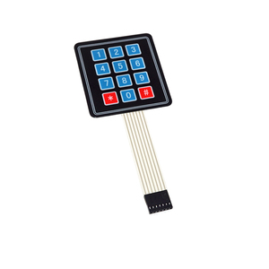 3*4 matrice Array/matrice tastiera 16 tastiera chiave a membrana per arduino 3x4 - Product Image 4
