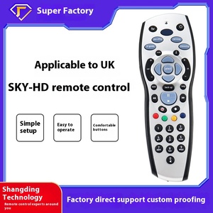 Universal <strong>Remote</strong> Control for SKY HD Rev.9F PC Material Silicon Keypad TV <strong>Remote</strong> Learning Code Voice for UK Market - Product Image 2
