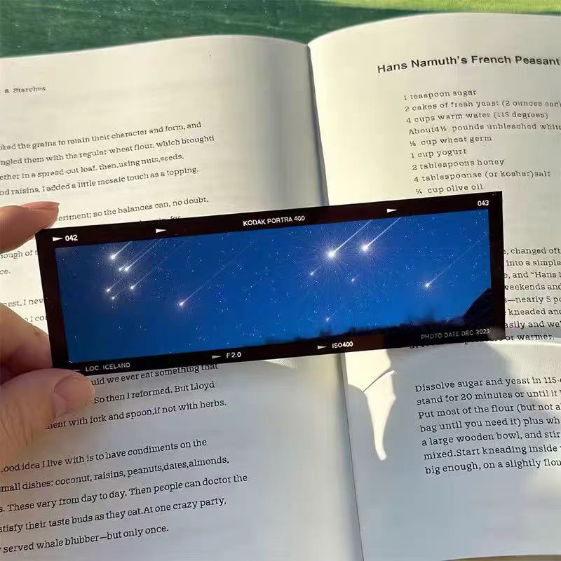 Météore du ciel nocturne Bleu