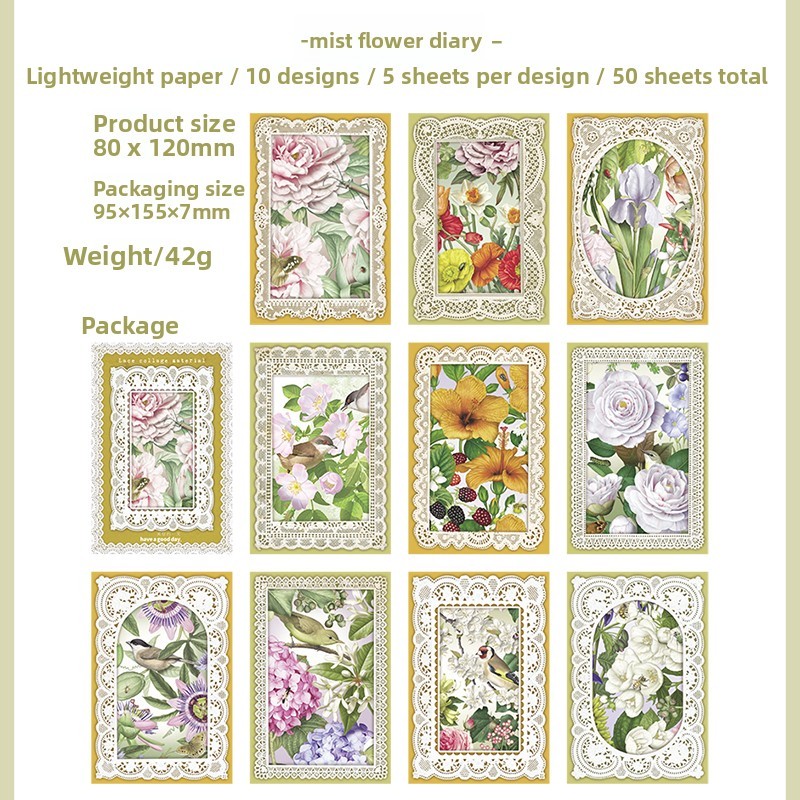 D Mist Flower Diary