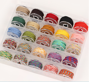 Componentes de pulsera de hilo de alambre de cuentas de Color DIY duraderos, hallazgos de cuentas de hilo elástico para joyería - Product Image 5