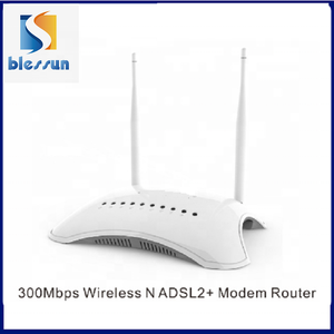 300M ADSL kablosuz yönlendirici N300 ADSL2 + Modem yönlendirici-4x 10/100 hızlı Ethernet LAN portları PK TP-LINK - Product Image 2