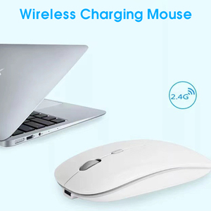 SAMA Slim Portable Office Optical 2,4G Modo dual USB PC Computadora portátil Recargable IR Ratón inalámbrico