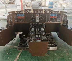 Emulador de cabina de avión de simulación personalizado directo de fábrica, emulador de vuelo, modelo de sala de Control Central