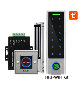 RFID-Tastatur-Zugangskontroll-Kit mit ID-Schlüssel anhänger 280kg Magnets chloss Push-No-Touch-Ausgangs taste DC12V-Netzteil Tuya Optional - Product Image 1