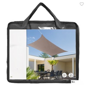 Wasserdichter <span class=keywords><strong>Shade</strong></span> Sails Stoff kunden spezifische Farben und Größe Polyester UV für Schwimmbad Garten
