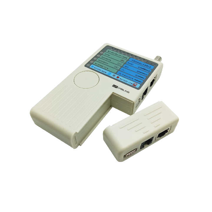以太网联网工具专业多功能Rj11 Rj12 Rj45 Bnc Usb电缆远程网络电缆测试测试仪工具