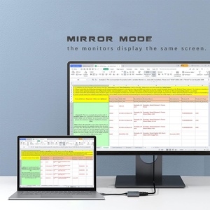 适用于苹果笔记本专业版、苹果平板电脑专业版和三星系列等的4K USB C型至高清多媒体视频音频AV转换器