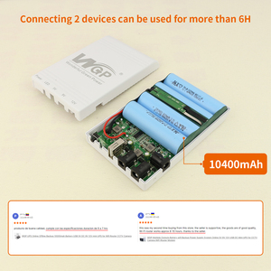 WGP DC UPS 5V 9V 12V множественный выходной источник питания Mini UPS для камеры CCTV WiFi маршрутизатор mini ups - Product Image 4