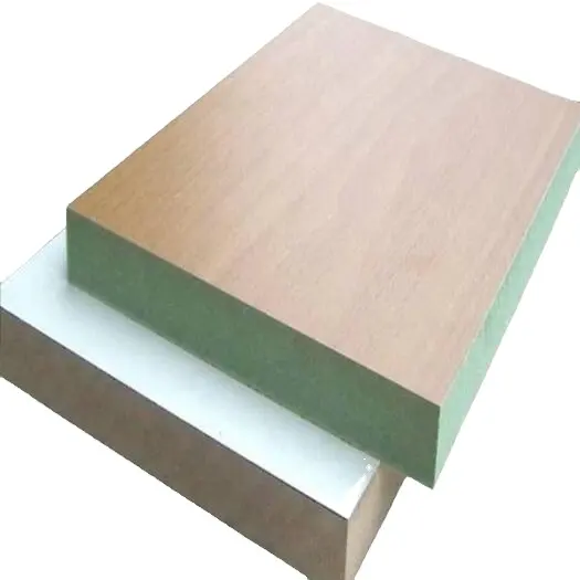 Folha de placa de mdf ecológica 4mm 6mm 9mm 12mm placa de mdf hmr verde à prova d'água