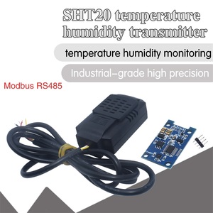 Sensor de temperatura y humedad SHT20, grado Industrial, transmisor de temperatura y humedad de alta precisión, Sensor de monitoreo Modbus RS48 - Product Image 1