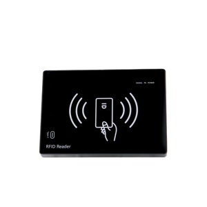 เครื่องอ่านแท็กการ์ดเดสก์ท็อป RFID 902MHz-928MHz เข้ารหัสการออกบัตร UHF RFID ป้องกันการคัดลอกผู้ออกบัตร UHF USB - Product Image 1
