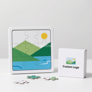 Bán buôn Cá nhân hoá biểu tượng tùy chỉnh 13 mảnh ghép hình câu đố Bộ nhớ mất ghép hình câu đố chết sexy ghép hình câu đố - Product Image 3