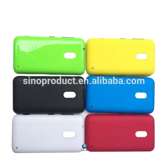 100% Originale Colorato Coperchio Della Custodia Per Nokia Lumia 620 Portello Della Batteria, pezzi di Ricambio Per Nokia Lumia 620 Back Cover