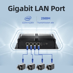 HelorPC Pfsense <strong>In</strong>-tel N100 Firewall Hardware DDR4 MSATA SSD Mini Pc <strong>Computer</strong> Firewall Router Server with 4 Ethernet Ports - Product Image 2