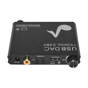 Yüksek hızlı 192Khz 24Bit DAC USB dijital Analog ses dönüştürücü dönüştürücü - Product Image 2