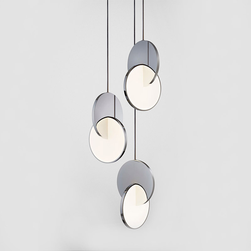 Luose three-head diameter 18cm warm lightwhite