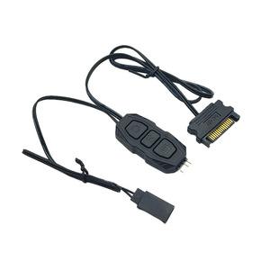 QiuzAim 5v 3pin RGB <strong>Control</strong> Simple Easy to <strong>Use</strong> Mini ARGB Lighting Color Controller Hub Make Your <strong>Computer</strong> Full of Fantasy Colors - Product Image 1