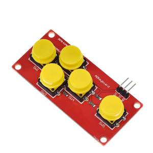 Teclado AD Simular Módulo de cinco teclas Botón analógico Sensor Placa de expansión - Product Image 3