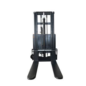 Walkie Electric <span class=keywords><strong>Stacker</strong></span> 1.5トン<span class=keywords><strong>2</strong></span>トントリプレックスマスト4メートル4.5メートル5メートルパレットリフターオプションストラドルレッグ