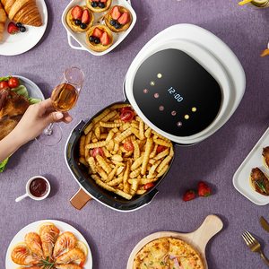 1400W Air Circulation Nonstick Basket 8L Oilless Air Fryers with 6 Presets Digital Touch Screen <strong>Timer</strong> <strong>Temperature</strong> <strong>Control</strong> - Product Image 6