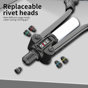 Chuyên Nghiệp Của Nhãn Hiệu Riveter Kit Metric Mandrels Công Nghiệp Tự Làm Kim Loại Đinh Tán Nut Công Cụ Tùy Chỉnh OEM Đóng Hộp Đóng Gói - Product Image 3