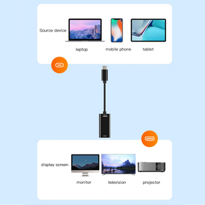 <strong>USB</strong> C <strong>to</strong> <strong>HDMI</strong>-Compatible <strong>Adapter</strong> Cable Type C 4K <strong>USB</strong> 3.1 HDTV Converter Cable for Projector PC MacBook Pro Laptop Tablet HUAWEI - Product Image 6