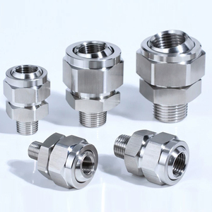Threaded bóng nhanh chóng kết nối ống SS có thể điều chỉnh xoay khớp có thể điều chỉnh bóng Phụ kiện phổ bóng doanh - Product Image 1