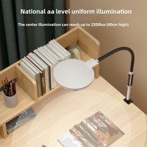 Lampada da scrivania dal Design moderno con protezione per gli occhi e Clip Plug-In direttamente In fabbrica per studenti di lettura e apprendimento Indoor - Product Image 2