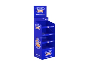 定制零售POS纸板产品地板展示架纸板展示架 - Product Image 4