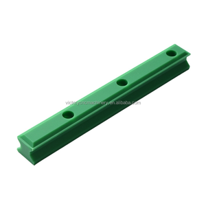 Riel de guía lineal de plástico HGR25 de 250mm, rieles de guía UHMWPE, riel lineal de cadena de doble velocidad, Riel de guía de cadena de polietileno - Product Image 6
