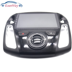 9 pollici Fascia per Ford Focus 2012-2018 vero e proprio pulsante senza cavo Canbus autoradio <span class=keywords><strong>Android</strong></span> Stereo MP5 lettore WIFI pannello GPS Dash