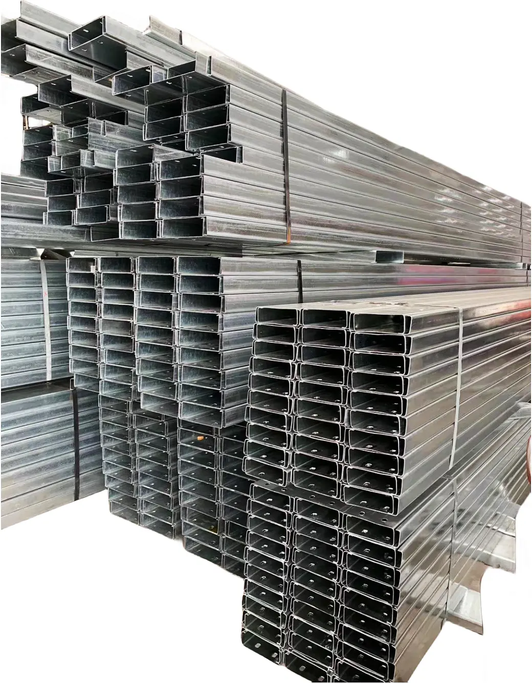 Di alta qualità consegna rapida a caldo di carbonio Q235 Q355 A36 acciaio strutturale zincato per costruzione tipo C canale in acciaio