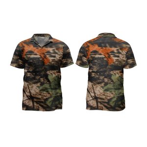 2023 yeni tasarım özel dijital baskılı artı boyutu üzerinde unisex Spandex/Polyester düğmeler up plaj tatil hawaiian gömlek erkekler için - Product Image 2