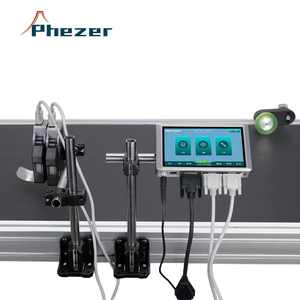PHEZER New <strong>design</strong> stable high DPI printer 1-2 print head Thermal Industrial Inkjet Printer <strong>Code</strong> Batch Printer Expiration Date - Product Image 3