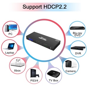 TESmart High Quality <strong>HDMI</strong> <strong>Matrix</strong> HDCP <strong>Input</strong> <strong>4</strong> <strong>Output</strong> <strong>4</strong> HDR RS232 L/R 4K60Hz <strong>HDMI</strong> <strong>Matrix</strong> - Product Image 4