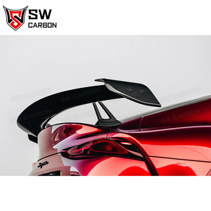 สปอยเลอร์คาร์บอนไฟเบอร์สไตล์ A-D ตัวแยกลิ้นปีกหงส์สำหรับ Toyota GR กันชน A91 A90 MK5 - Product Image 3