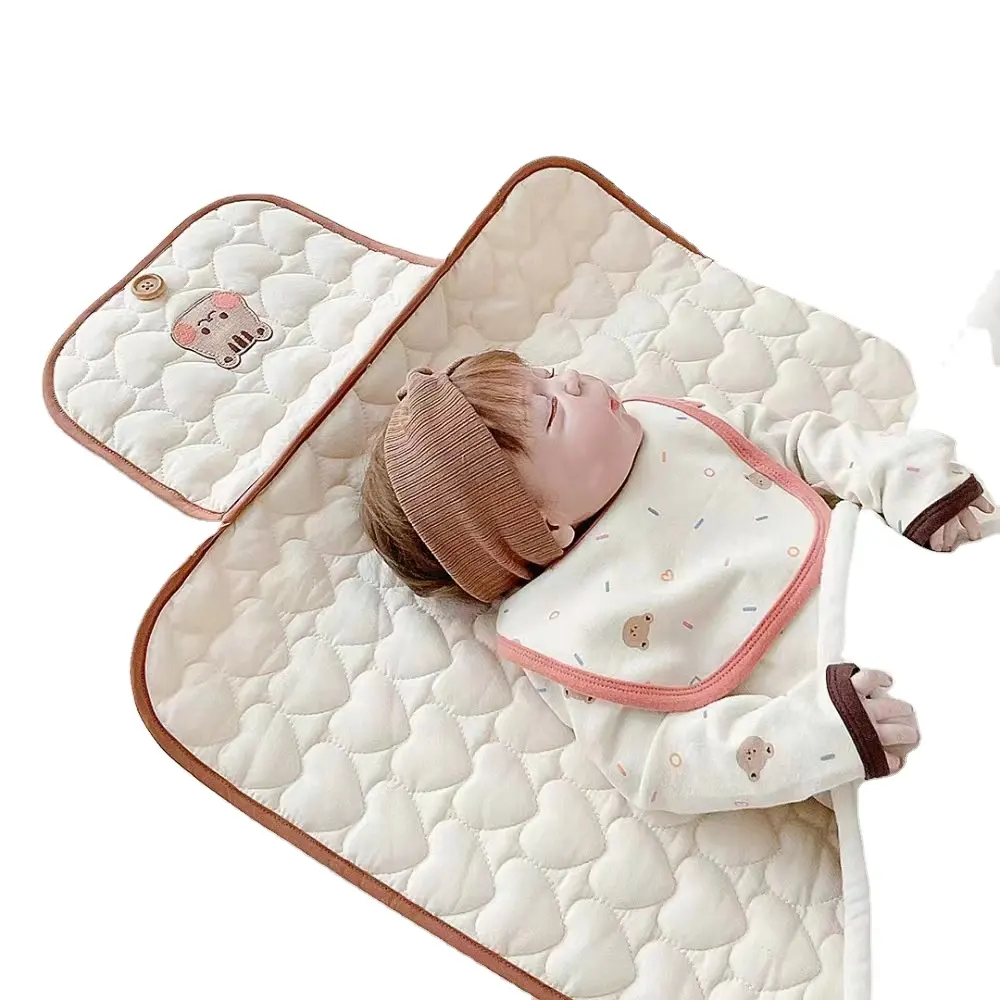 Fasciatoio portatile per pannolini borsa per pannolini pieghevole multifunzionale fasciatoio per pannolini per bambini Pad urinario