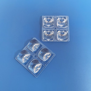 Factory 50mm 2x2 <strong>Array</strong> Module <strong>Led</strong> Lens Luxeon 5050 <strong>Led</strong> Plastic Lens for Sport Lighting - Product Image 6