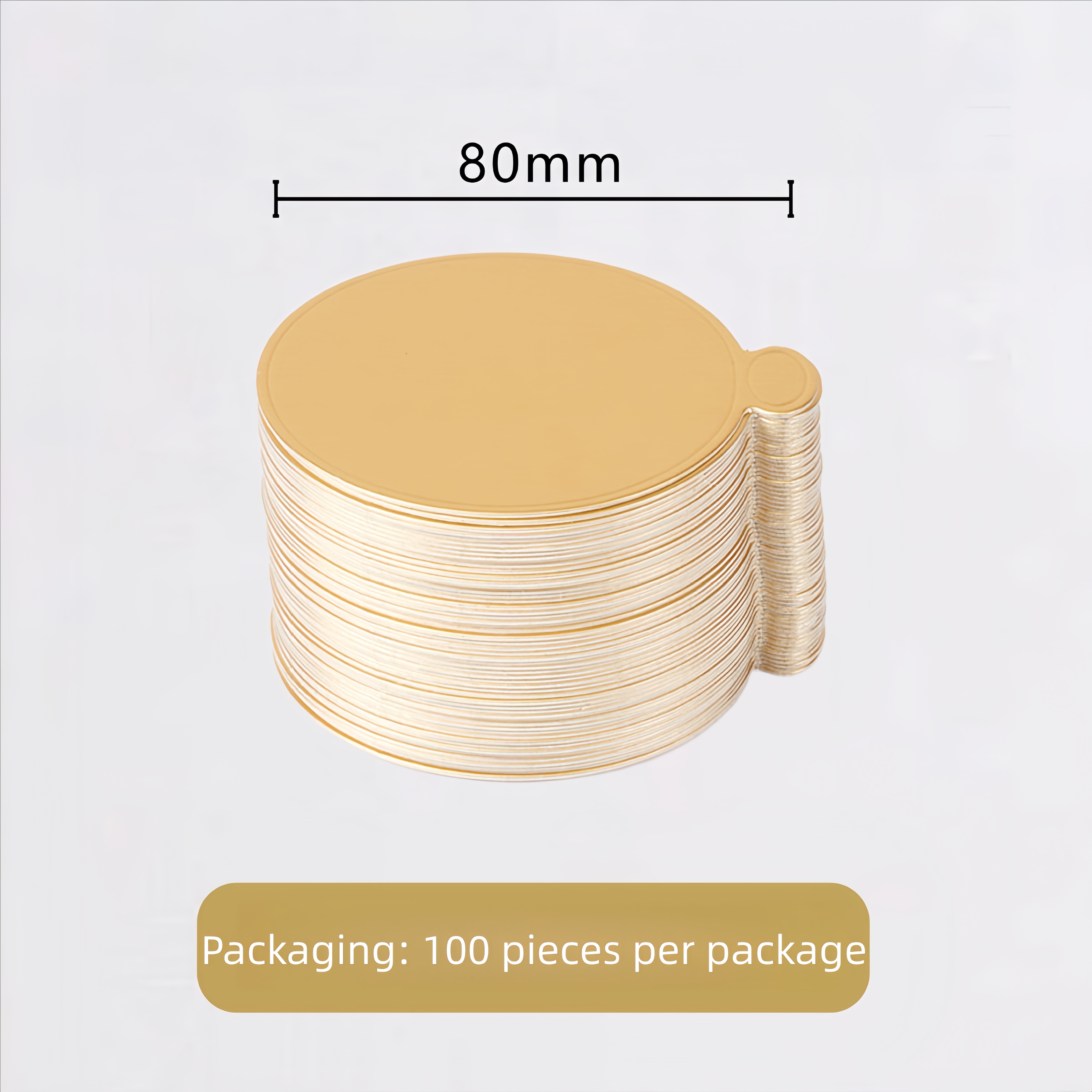 Small circle: Diameter 80mm