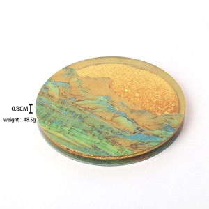 Custom Design Acrylic <strong>Coasters</strong> for Tea Coffee Wine Beer Round Pattern <strong>Table</strong> Decoration for Kitchen and Bar - Product Image 6