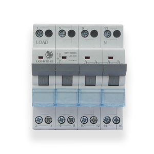 モジュール式スイッチ63A125A 4P 2P MTS手動デュアル電力伝送スイッチ - Product Image 1