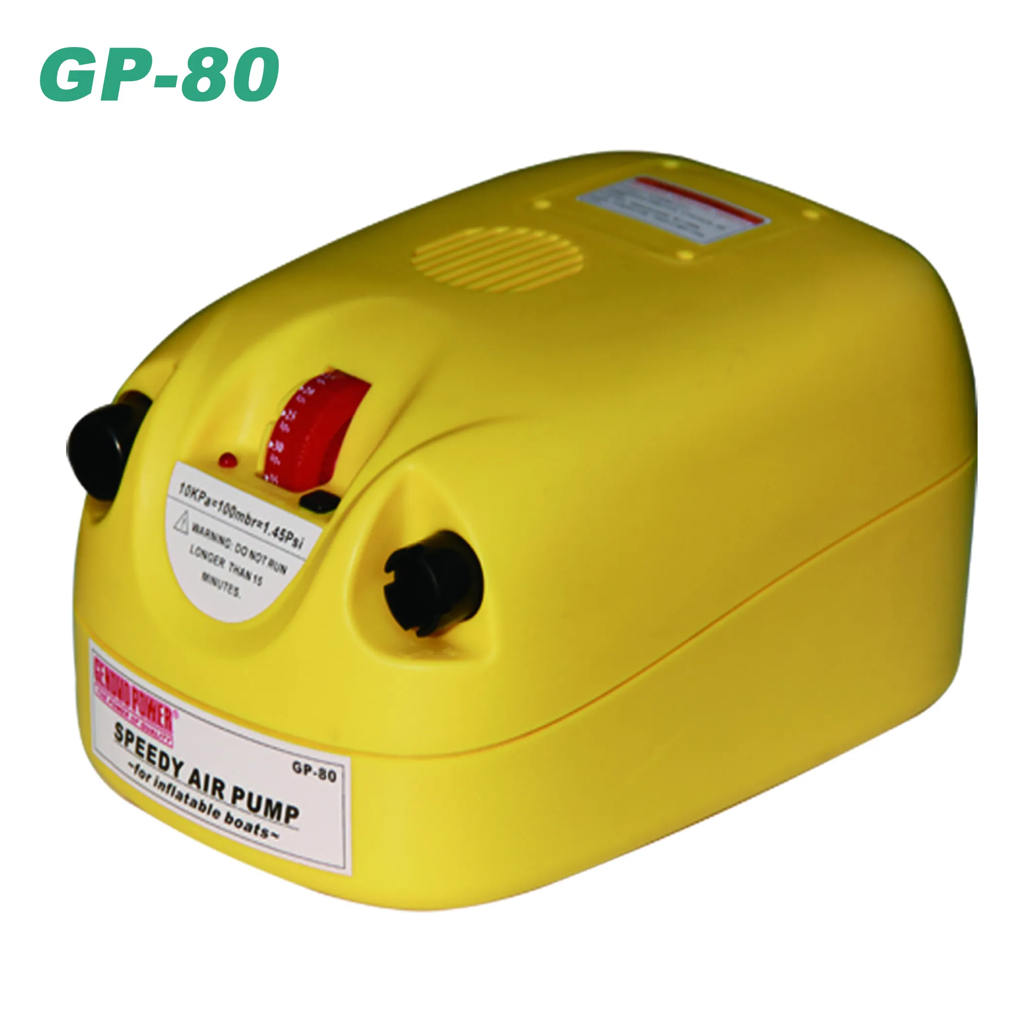 GP80 80Kpa 12V DC şişirme pompası ile uyumlu Bravo elektrikli şişme bot için pompa