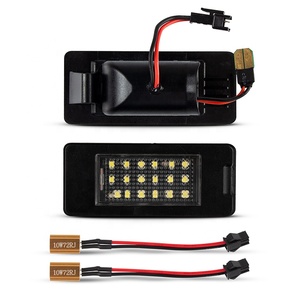 ไฟส่องป้ายทะเบียน LED สำหรับ Chevrolet Chevy Tahoe ชานเมือง malibu/gmc YUKON xl/cadillac Escalade ATS ไฟ LED สีขาว2ชิ้น - Product Image 1