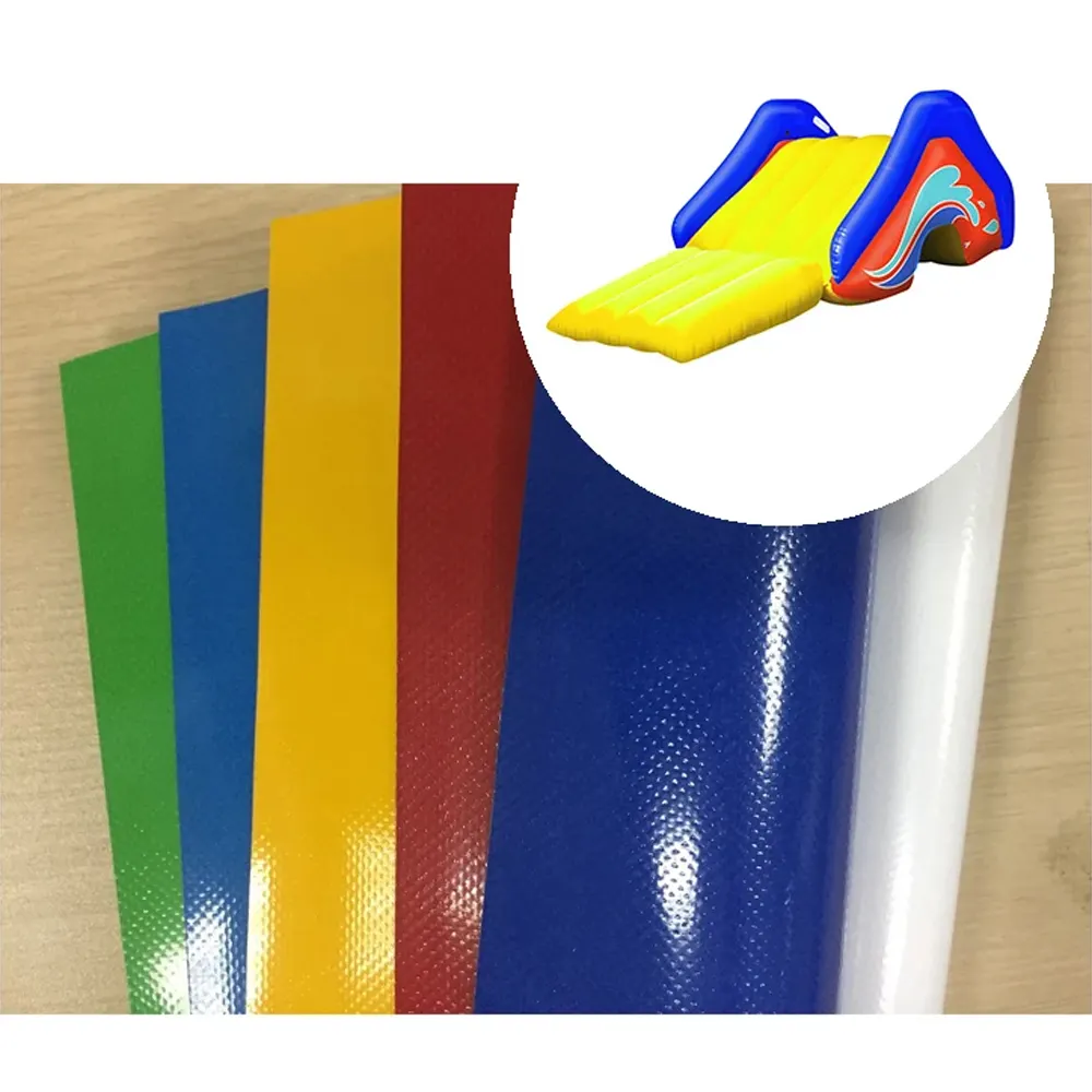 Customized Color Anti-bacteria PVC Laminated Fabric for Inflatable Water Slider